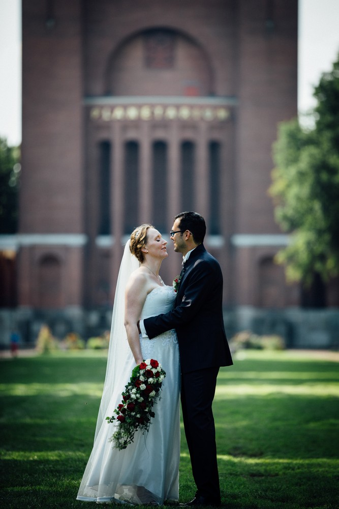 Hochzeitsfotograf in der St. Mattäus Kirche, Hamburg-Winterhude